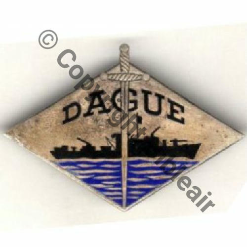 DAGUE  PATROUILLEUR DAGUE 1944.59  E.EBY PHILA.P Eping Dos lisse Sc.entame