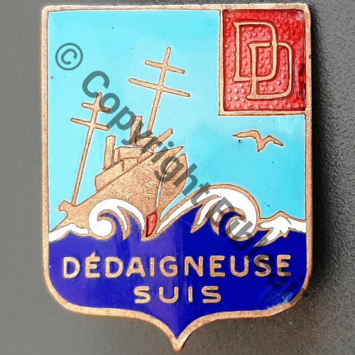DEDAIGNEUSE  AVISO DEDAIGNEUSE  A.AUGIS ST.BARTH LYON 3lig en creux Bol allonge Dos lisse tres irreg Src.leberetvert PV100Eur 