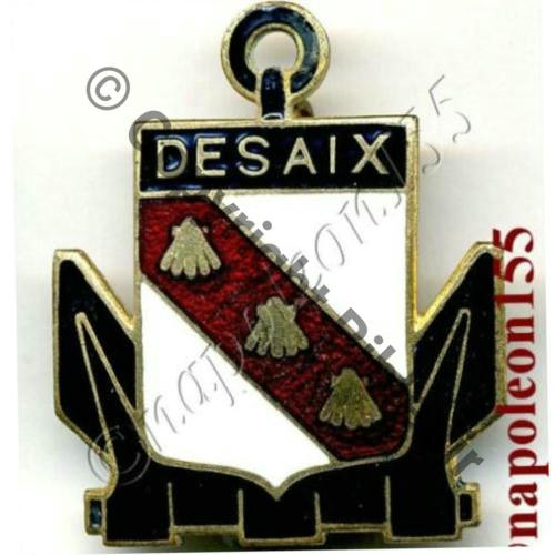 DESAIX CONTRE TORPILLEUR DESAIX 1946.54 ex allemand  A.AUGIS ST.BARTH LYON 3Lignes Bol allonge Granuleux  Sc.STELLA 6Euravec eclat12.07