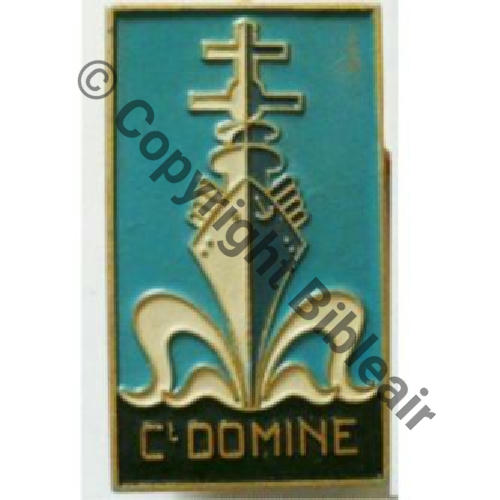 DOMINE AVISO DRAGUEUR Ct.DOMINE 1940.60  A.AUGIS LYON ST.BARTH Alu peint 2Griffes Granuleux