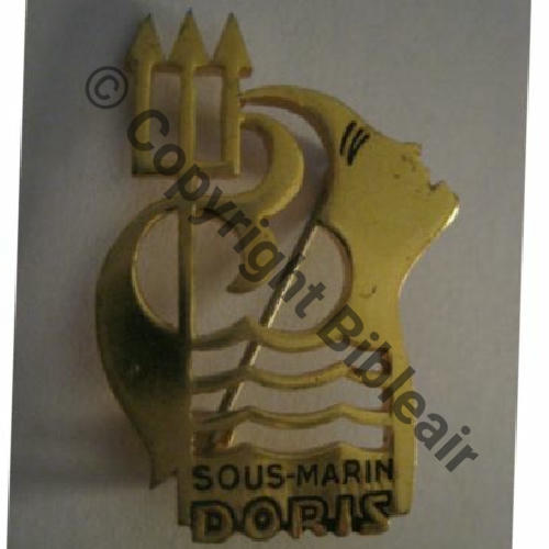 DORIS  SOUS MARIN DORIS  DrP Eping nourrice Guilloche traits noirs Src.zephyr122012 18Eur10.12 