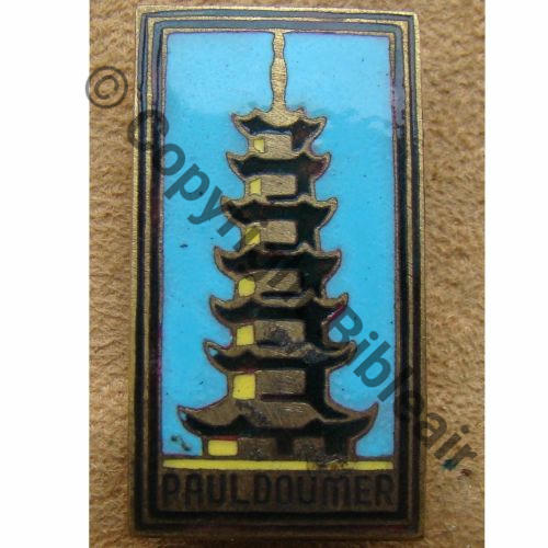 DOUMER  PAQUEBOT P.DOUMER FNFL 40.42  SM Fab GB eping bascule bijoutier Dos lisse raye Src.lectou32 500EurInv 