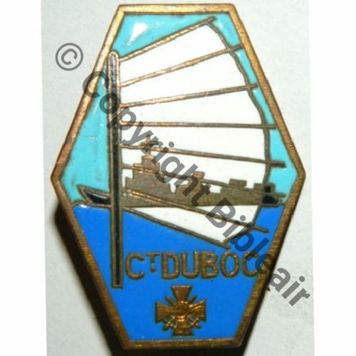 DUBOC AVISO DRAGUEUR CDT DUBOC   AB.P Poincon Dos lisse Src.catalanecollect. PV40Eur 