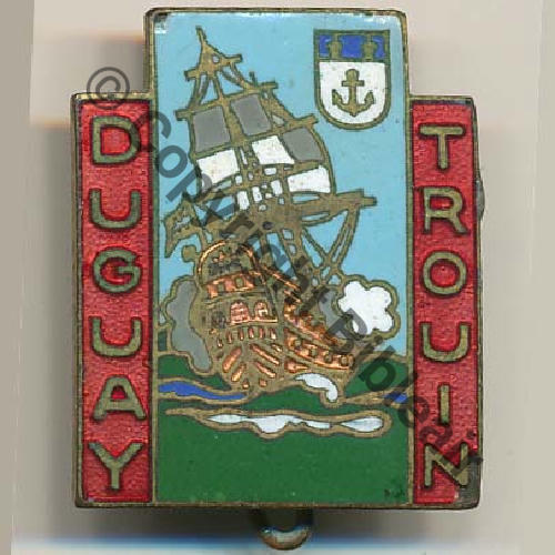 DUGAY  CROISEUR DUGAY TROUIN 1926.52 sans Antheor  DECAT Rue LINNE Bol.. Granuleux Sc.petie 25Eur03.09