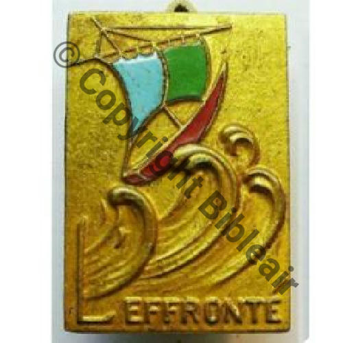 EFFRONTE ESCORTEUR COTIER L.EFFRONTE 1959.77  AB.P arc cercle Bol poinconne Dos lisse irreg Sc.propeller520