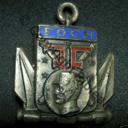 FOCH  CROISEUR FOCH  AUGIS offert equipage par Cie Paquet.. Sc.uzinu 