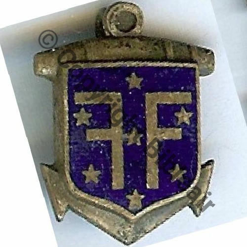 FOCH  CROISEUR FOCH 1931.42  AB.P Dep Past AB Rennes Dos lisse irreg Src.dixmude PV60Eur 