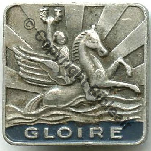 GLOIRE  CROISEUR GLOIRE 1937 58  A.AUGIS LYON ST.BARTH 2Li 2Griffes Granuleux Sc.STELLA 12EurInv 