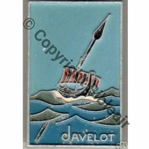 JAVELOT  PATROUILLEUR JAVELOT 1944.55 A.AUGIS ST.BARTH Alu peint  Sc.entame