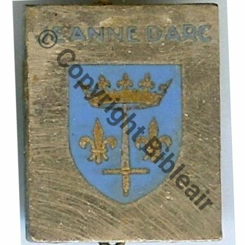 JEANNE CROISEUR ECOLE JEANNE D.ARC  AB.P Dep 1936 Eping soudee Dos lisse irreg Src.dixmude8 PV15Eur