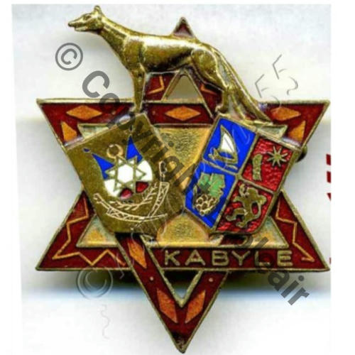 KABYLE  ESCORTEUR KABYLE 1951.65  AUGIS SM Bol fenetre allonge grave AUGIS LYON Dos irreg  Sc.STELLA