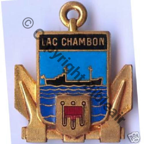 LAC  PETROLIER LAC CHAMBON  A.AUGIS ST BARTH LYON 3Lign Bol fenetre allonge Granuleux Sc.cinette47 14Eur10.08