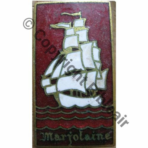 MARJOLAINE  DRAGUEUR ex337 MARJOLAINE  A.AUGIS ST.BARTH LYON 23x41mm Src.librairieauxerroise  15Eur02.13 