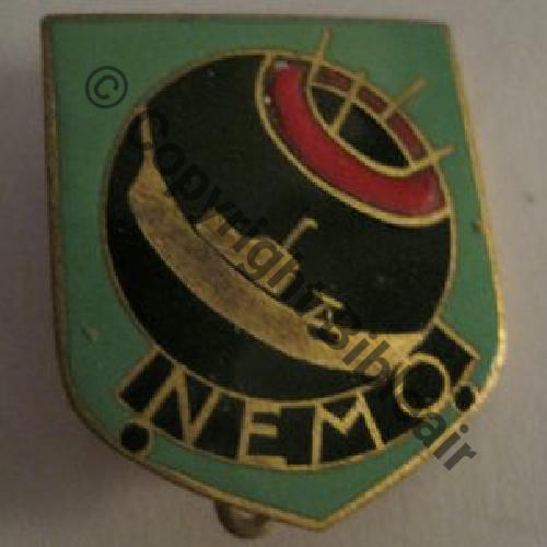 NEMO  SOUS MARIN MOUILLEUR MINES NEMO Avant WW2 AB.P Dep Bol poinconne Dos lisse irreg Src.zephyr122012 65Eur10.12 