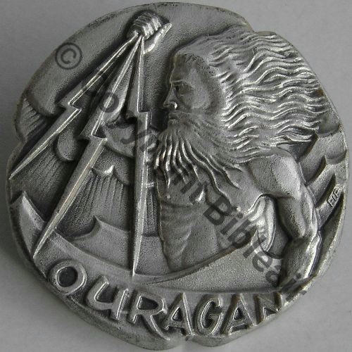 OURAGAN  TCD OURAGAN desarme 2007  FIA LYON Edit Bol prison allonge Dos grenu Src.divers83200 11EurInv 