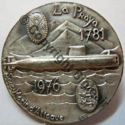 PRAYA  SOUS MARIN LA PRAYA 1978.2000 FIA LYON Bol fenetre allonge Dos irreg Sc.leberetvert PV50Eur 