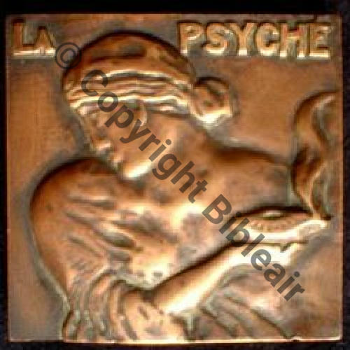 PSYCHE  SOUS MARIN LA PSYCHE coule nov 42 par US PLAQUE DE BOUCHE NON INSIGNE