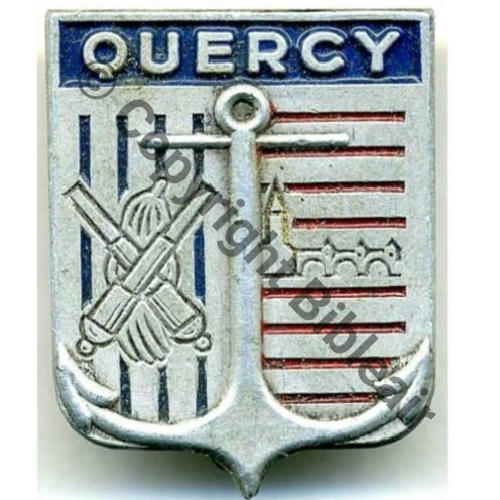 QUERCY  CROISEUR QUERCY A.AUGIS ST.BARTH Alu peint 2Lignes 2Griffes Granuleux  Sc.STELLA 