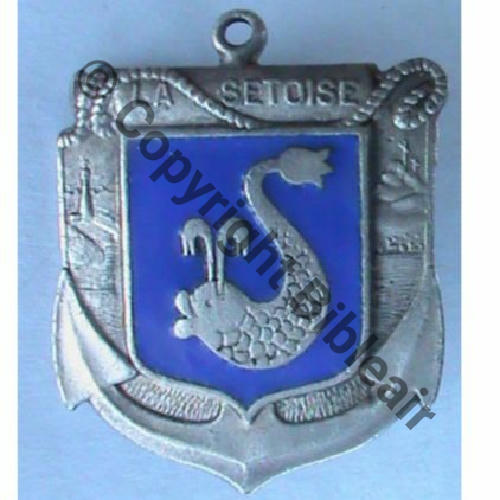 SETOISE  DRAGUEUR PATROUILLEUR AUXILIAIRE LA SETOISE 1940.60 A.AUGIS ST.BARTH LYON Bol fenetre allonge Dos lisse irreg Src.sahariens50 