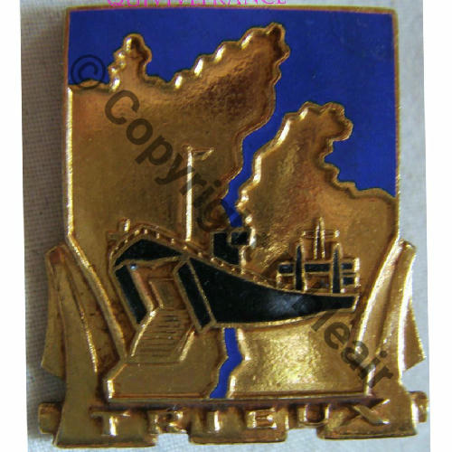 TRIEUX  LSSL LE TRIEUX  AB.P Bol pastille AB.RENNES Quadrille fin vrac PORTE DOREE Src.quivivefrance 