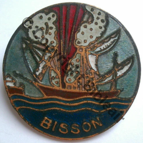 BISSON  AVISO DRAGUEUR BISSON  AB.P Bol Dos lisse irreg Src.roxhan888 19EurInv 