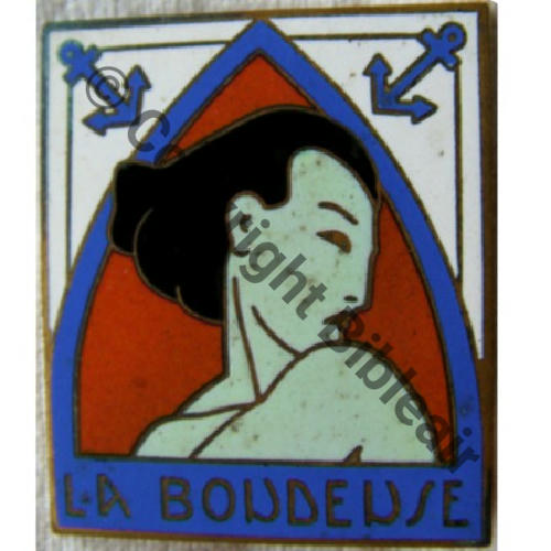 BOUDEUSE AVISO DRAGUEUR LA BOUDEUSE  SM Eping bascule Dos lisse Sc.quivivefrance PV200Eur