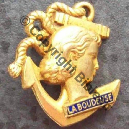 BOUDEUSE AVISO DRAGUEUR LA BOUDEUSE Bleu fonce  G.GUIRAUD.SC Embouti Sc.biker57 5Eur11.08