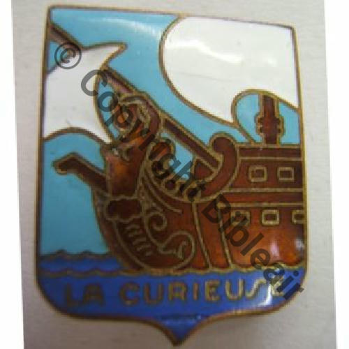 CURIEUSE AVISO CURIEUSE  A.AUGIS LYON moderne 1Li Bol allonge Granuleux Sc.leberetvert 28EurInv
