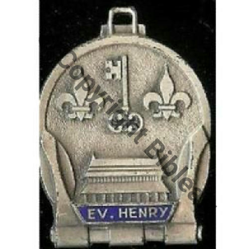 HENRY  AVISO ESCORTEUR EV HENRY  AUGIS LYON 1Li Bol fenetre allonge Dos lisse scintillan Embouti Src.dixmude8 PV 32Eur 