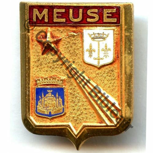 MEUSE  AVISO DRAGUEUR MEUSE  A.AUGIS ST.BARTH LYON 3Lign Bol fenetre allonge Grenu Src.STELLA MAP19Eur 