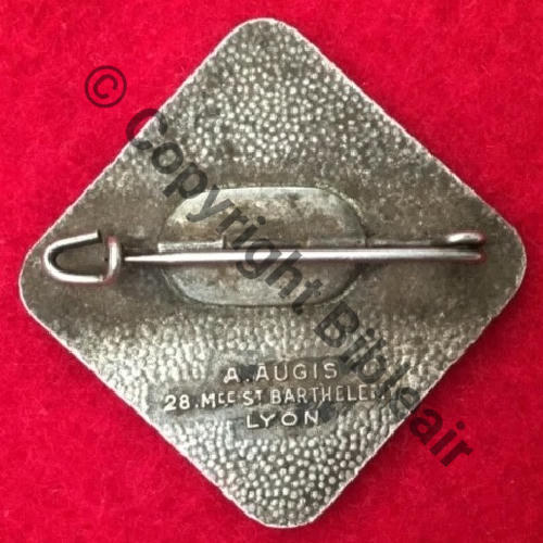 MOUCHEZ  AVISO AMIRAL MOUCHEZ   A.AUGIS ST.BARTH Bol fenetre allonge Dos grenu Src.lemehariste 14Eur07.26 
