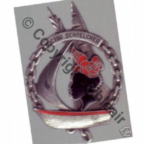 SCHOELCHER AVISO ESCORTEUR VICTOR SCHOELCHER  AUGIS LYON ARGENT 2Poincon  Sc.lacolo