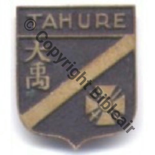 TAHURE AVISO 1eCLASSE TAHURE  FAB LOC INDO Tole peinte Eping soudee Sc.ktrfrance 102Eur06.08