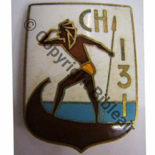 131 CHASSEUR 131 A.AUGIS ST.BARTH LYON 3Lignes Bol allonge Dos lisse Sc.leberetvert 79EurInv