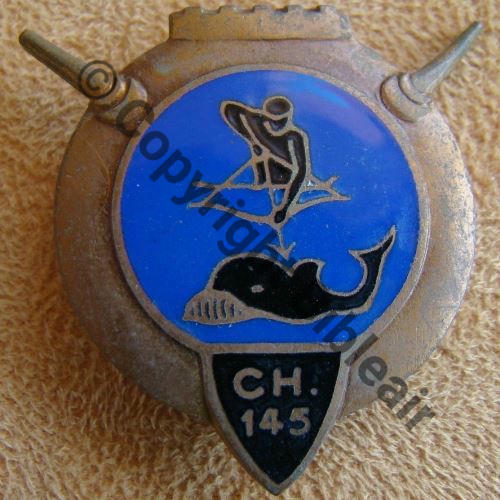 145 CHASSEUR 145 A.AUGIS ST.BARTH LYON 3Lign Bol allonge Dos lisse Src.lectou32 50EurInv 