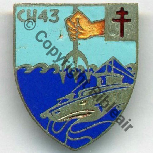 43  CHASSEUR 43 LE LAVANDOU  Fab LE CAIRE Bol Eping nouurice Dos lisse irreg Src.historia.collection2a 300EurInv 