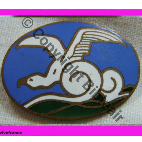 ALBATROS  CONTRE TORPILLEUR ALBATROS 1930.1959  Fab PIN Bd MAC MAHON NICE Bol fenetre Dos lisse irreg Src.quivivefrance 31Eur(x2) 