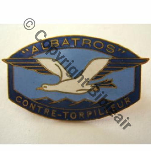 Insigne Militaire Original - Torpilleur Le Bayonnau - Pièce De Collection Marine