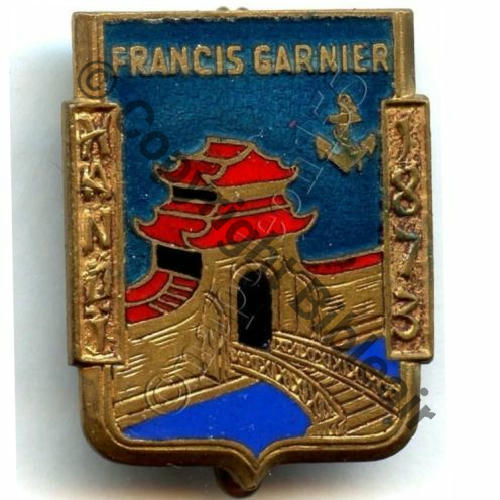 GARNIER  CONTRE TORPILLEUR FRANCIS GARNIER  COURTOIS SM Past octog Dos lisse BLEU FONCE Src.STELLA 15Eur10.08