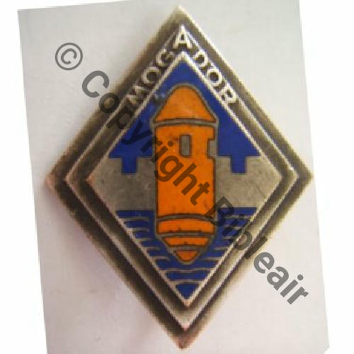MOGADOR  CONTRETORPILLEUR MOGADOR  PAUPION PARIS Bol Dos lisse irreg Sc.leberetvert 85EurInv