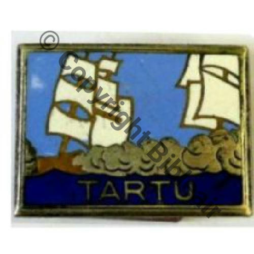 TARTU  CONTRE TORPILLEUR TARTU Coque marron 1932.42 saborde Toulon  AB.P SM Past RENNES Dos lisse irreg Src.propeller520 