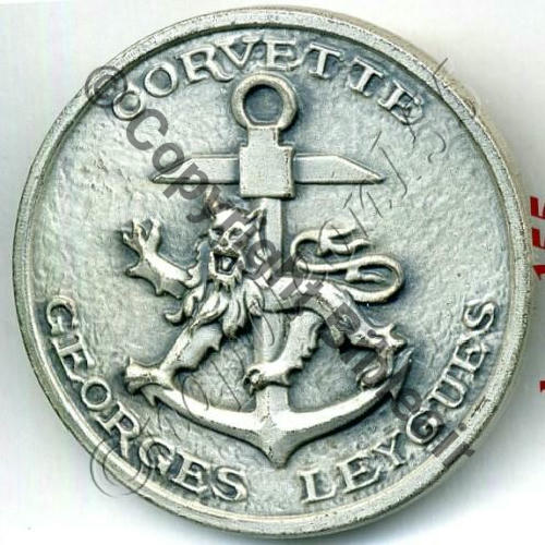 LEYGUES  CORVETTE GEORGES LEYGUES  FIA Ed.LYON Bol fenetre allonge Dos lisse irreg Sc.STELLA