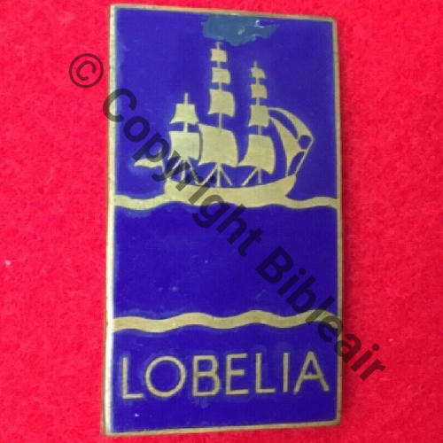 LOBELIA CORVETTE LOBELIA FNFL AB.P 2Lign Bol poinconne Dos lisse ECLAT Src.sahariens50 32EurInv 