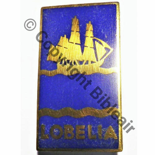 LOBELIA CORVETTE LOBELIA FNFL SM Eping bascule plate Dos lisse irreg No486 Src.carybroc 181Eur09.21 