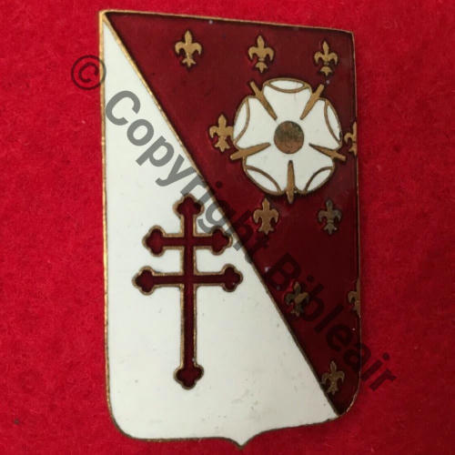ROSELYS CORVETTE ROSELYS FNFL AB.P Bol poinconne Dos lisse irreg CROIX ROUGE Src.sahariens50 65EurInv 