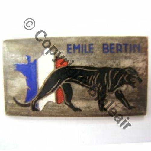BERTIN  CROISEUR EMILE BERTIN 1934.61  A.AUGIS ST.BARTH Bol allonge Granuleux Sc.leberetvert