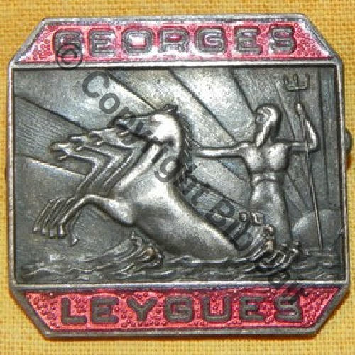 LEYGUES  CROISEUR GEORGES LEYGUES 1936.59  A.AUGIS LYON 1Li moderne Bol Dos grenu Src.vintage8692 13EurInv 