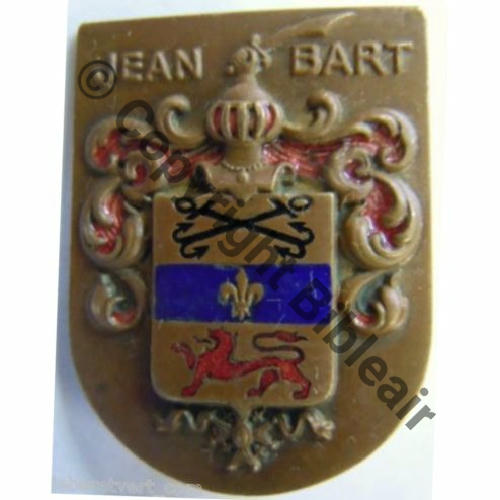 BART  CUIRASSE JEAN BART AB.P Dep Bol Dos lisse Embouti Sc.leberetvert PV20Eur 