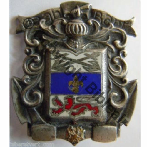BART  CUIRASSE JEAN BART SM Bol prison Dos lisse Embouti Sc.leberetvert PV20Eur  