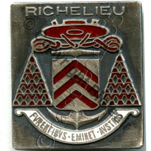 RICHELIEU  CUIRASSE RICHELIEU 1939.59 EBY SM USA Eping bascule Dos lisse irreg Embouti